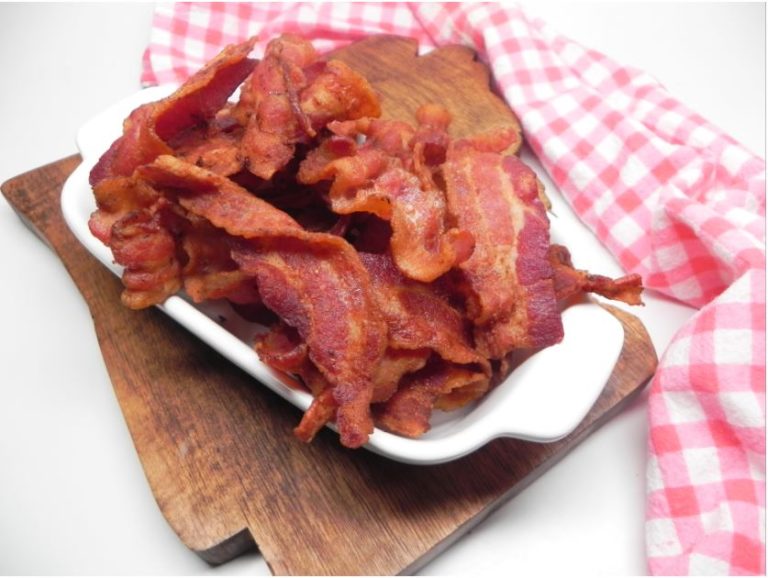 Air fryer bacon