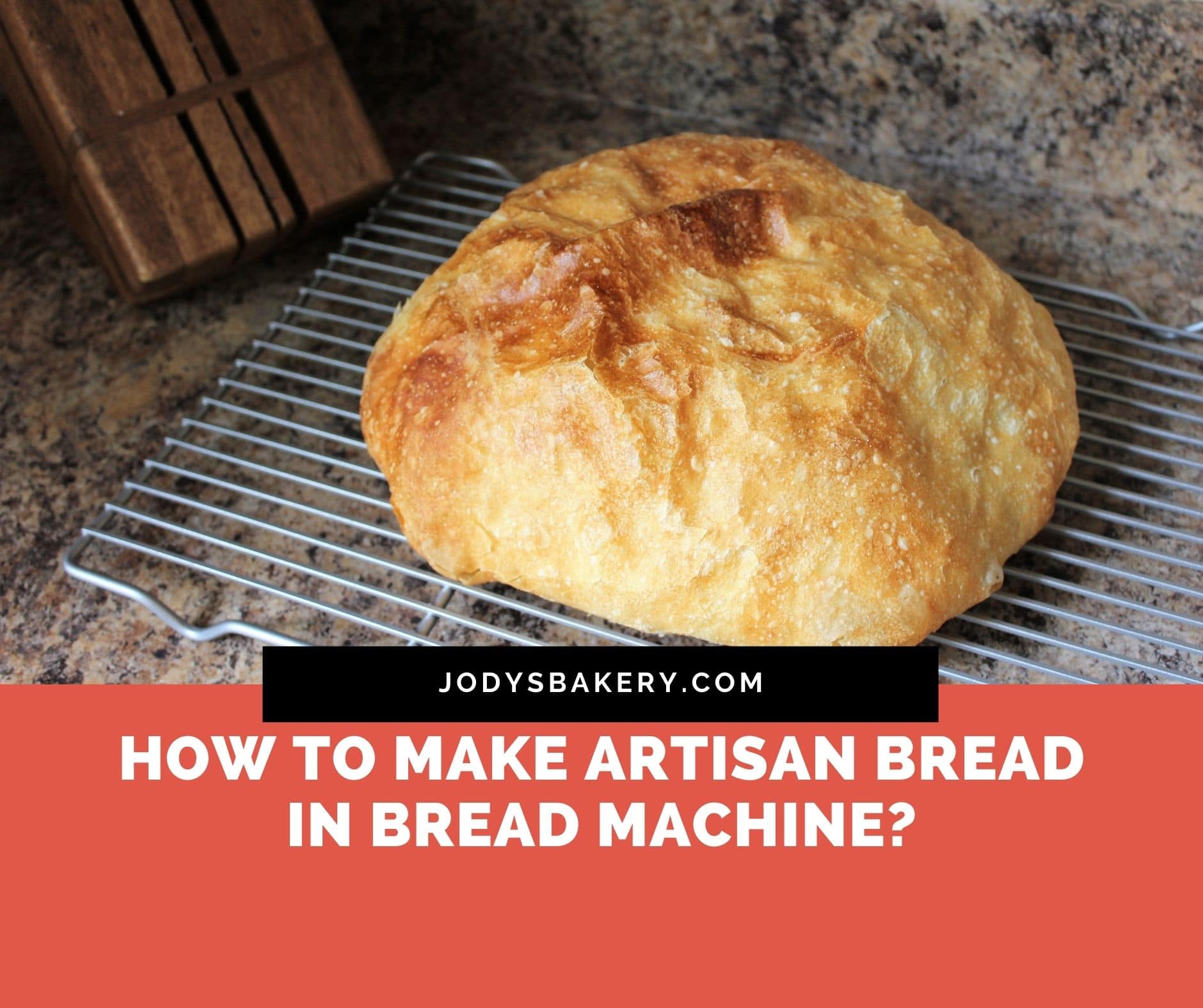 How to make artisan bread in bread machine?