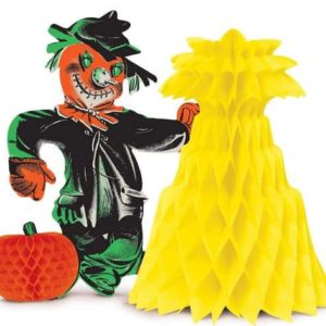 Beistle Vintage Halloween Scarecrow Centerpiece