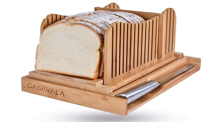 CASAVALA Bamboo Bread Slicer