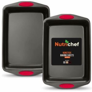 NutriChef 2-Piece Baking Pan Set