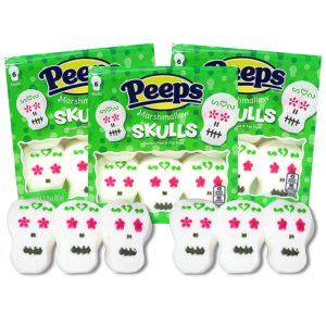 Peeps Marshmallow Candy Day of the Dead Sugar Skull Halloween