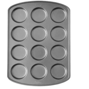 Wilton Muffin Top Pan Perfect Results Premium Non-Stick Bakeware 12-Cup