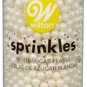 Wilton Sugar Pearls White 5 Oz