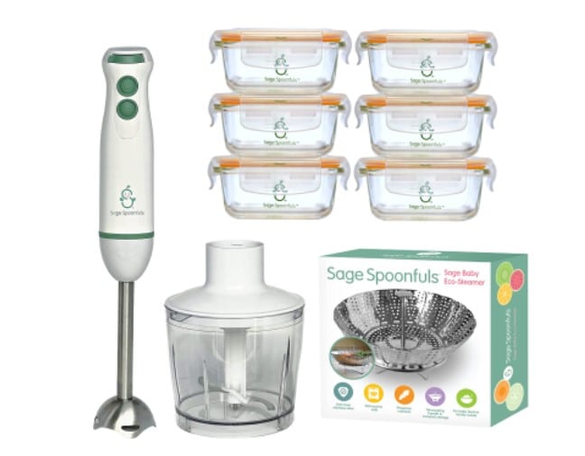 Sage Spoonfuls Baby Food Maker and Storage System