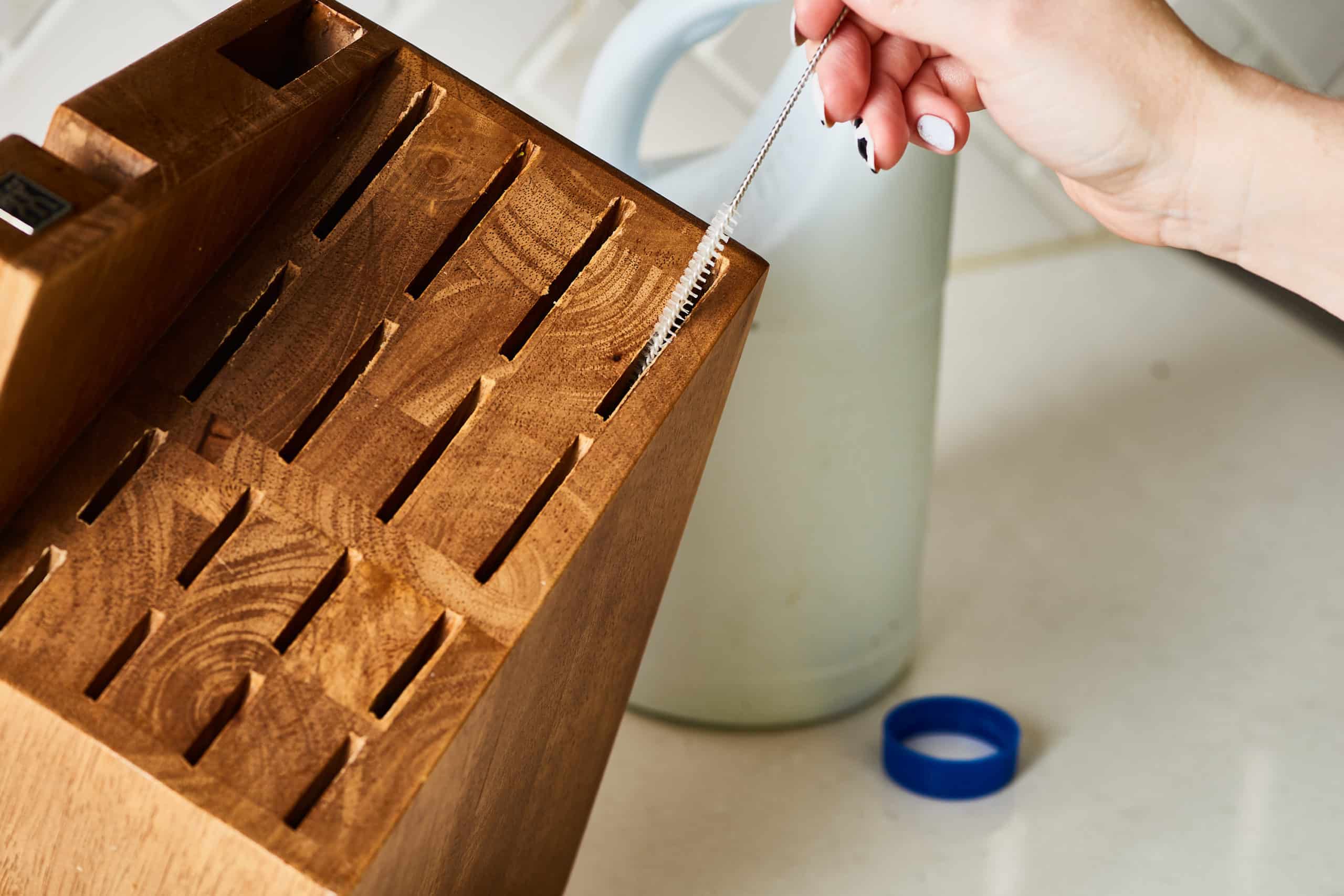 How To Clean Your Knife Block