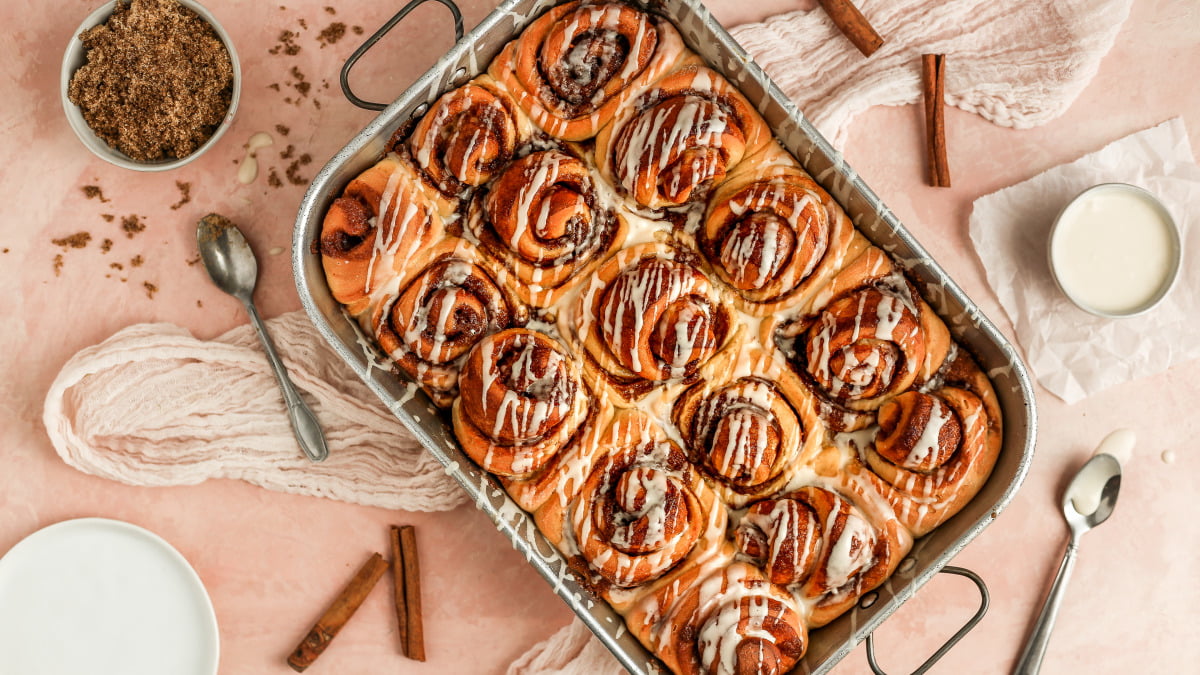 Bread Machine Cinnamon Rolls