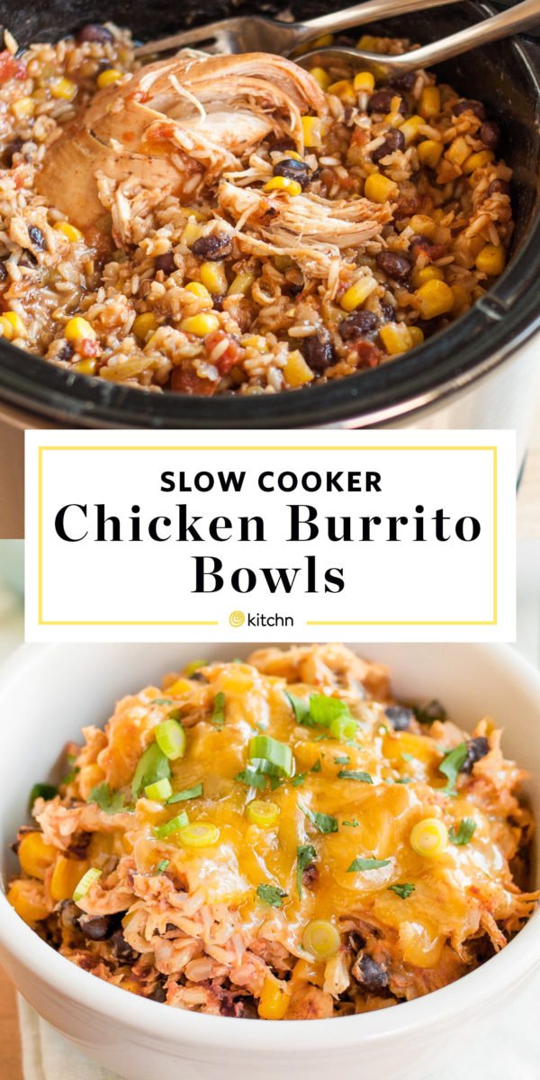 Slow Cooker Chicken Burrito Bowls Recipe Jodys Bakery 9574