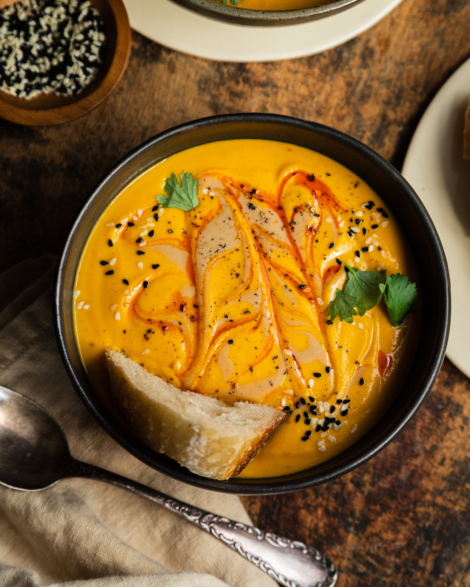 Vibrant Orange and Carrot Soup