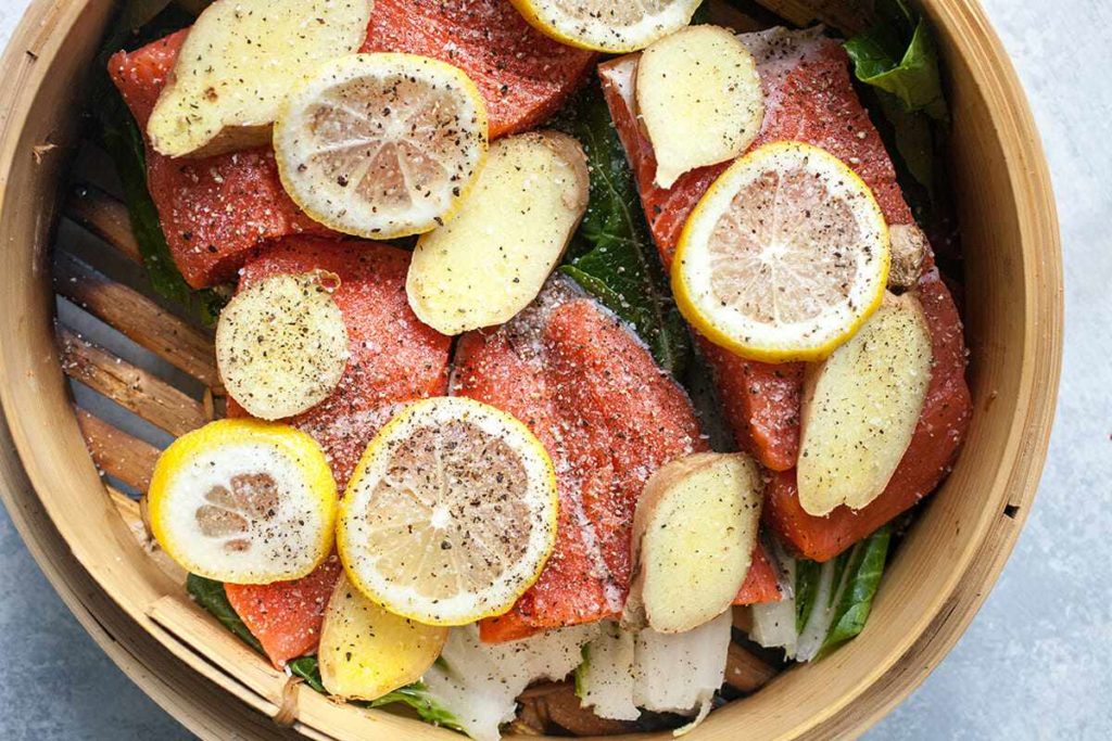 Bamboo steamer salmon recipe Jody's Bakery