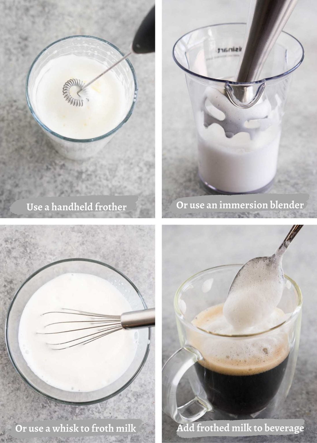 Can you froth milk with an immersion blender? Jody's Bakery