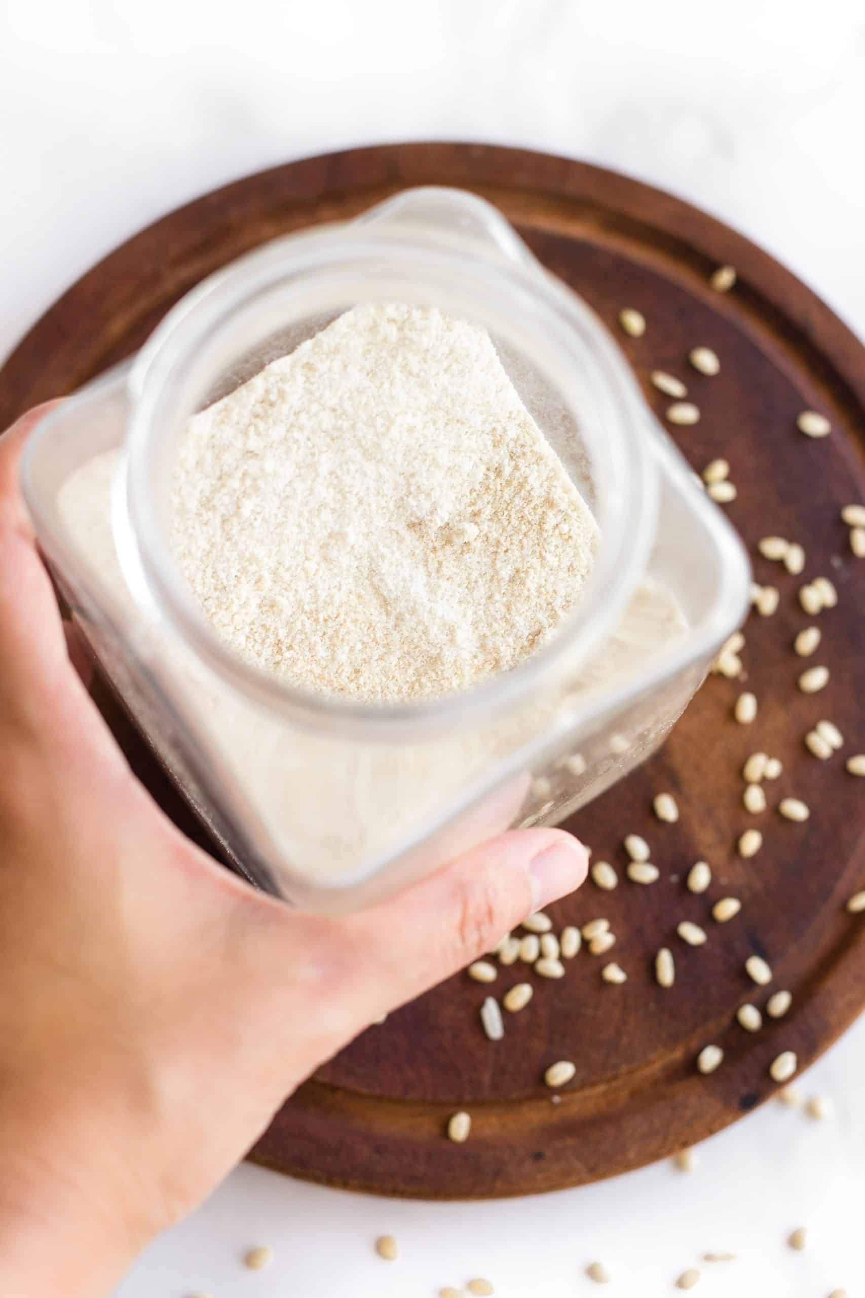 How to make brown rice flour