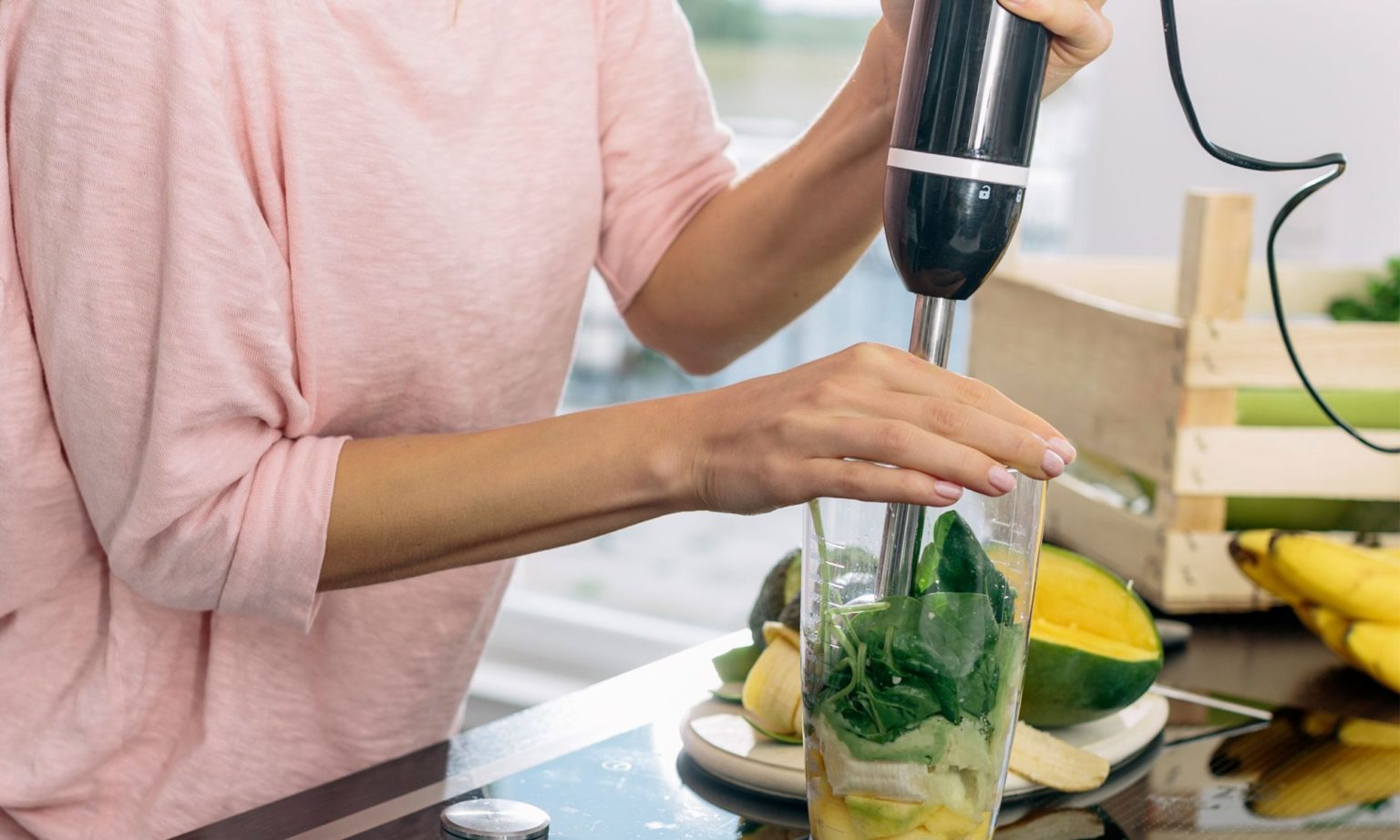 How to use immersion blender for protein shakes Jody's Bakery