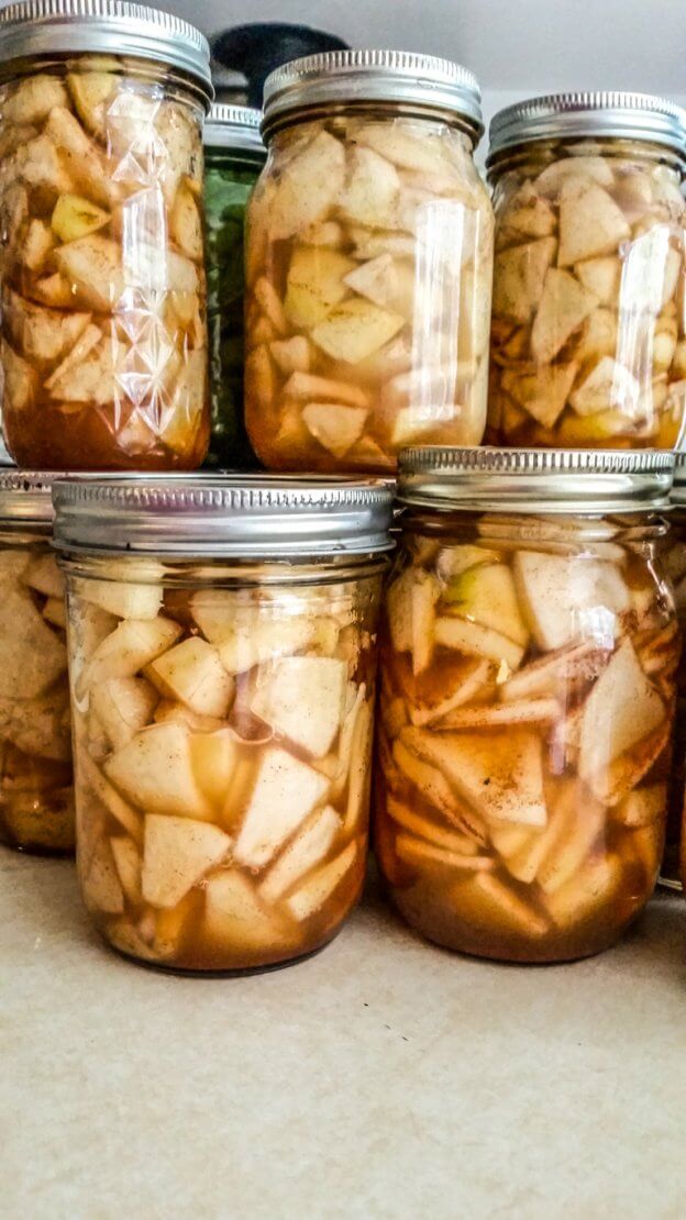 Pressure Canned Apples