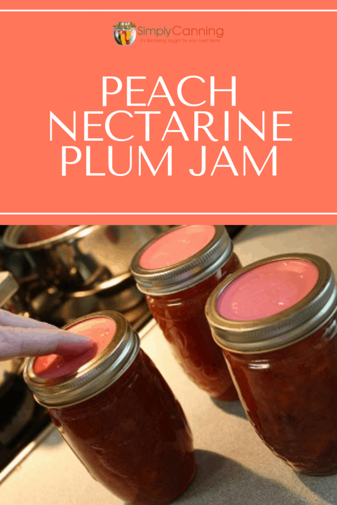 Pressure Canning Nectarine Peach Plum Jam