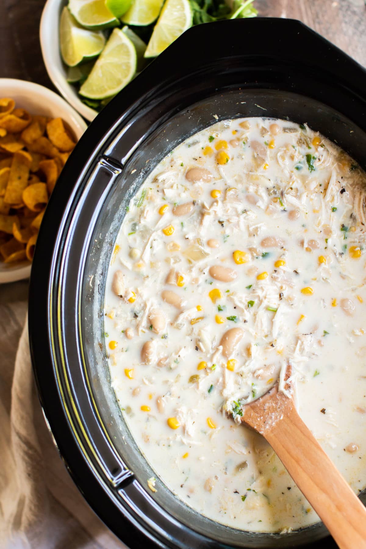 Slow Cooker Chicken and Corn Chili