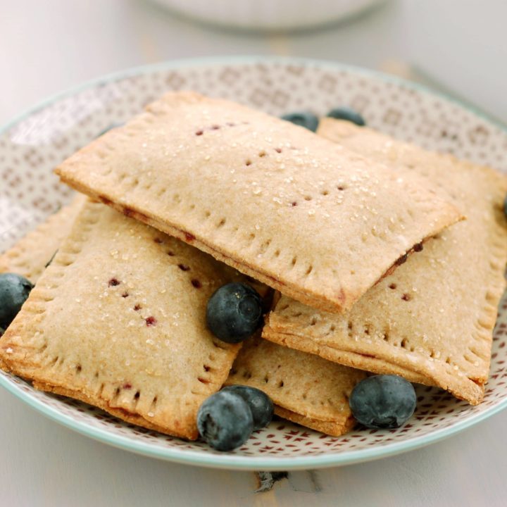 Whole-Wheat Blueberry Toaster Pastries