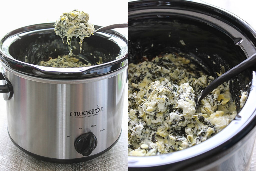 What size crockpot is good for dips?
