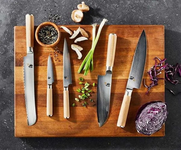 professional chef knife set with case