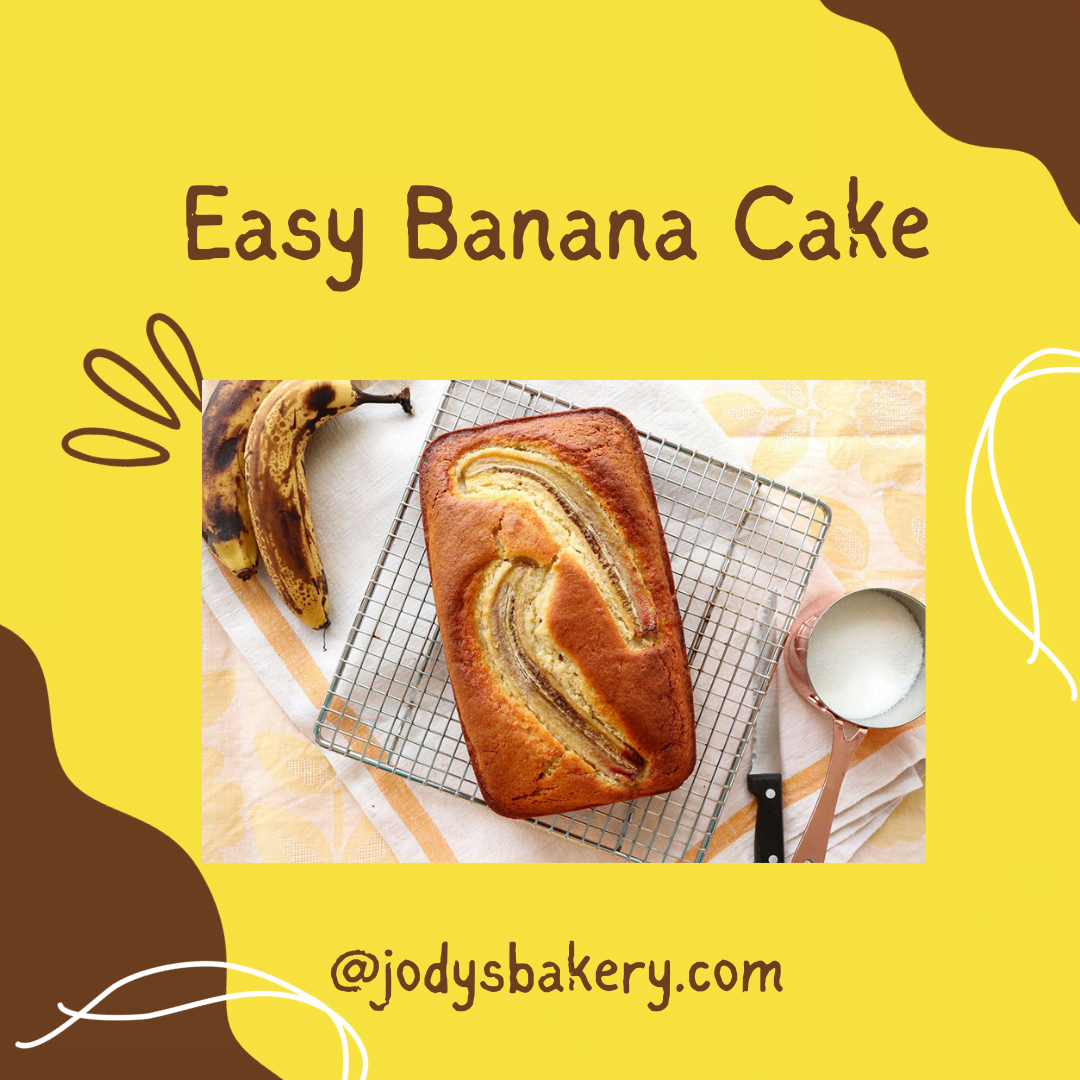 Easy Banana Cake Recipe