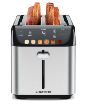 Chefman Smart Touch 4 Slice Digital Toaster