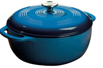 Lodge 6 Quart Enameled Cast Iron Dutch Oven