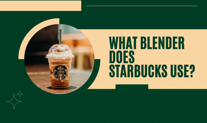 Which brand of blender does Starbucks use