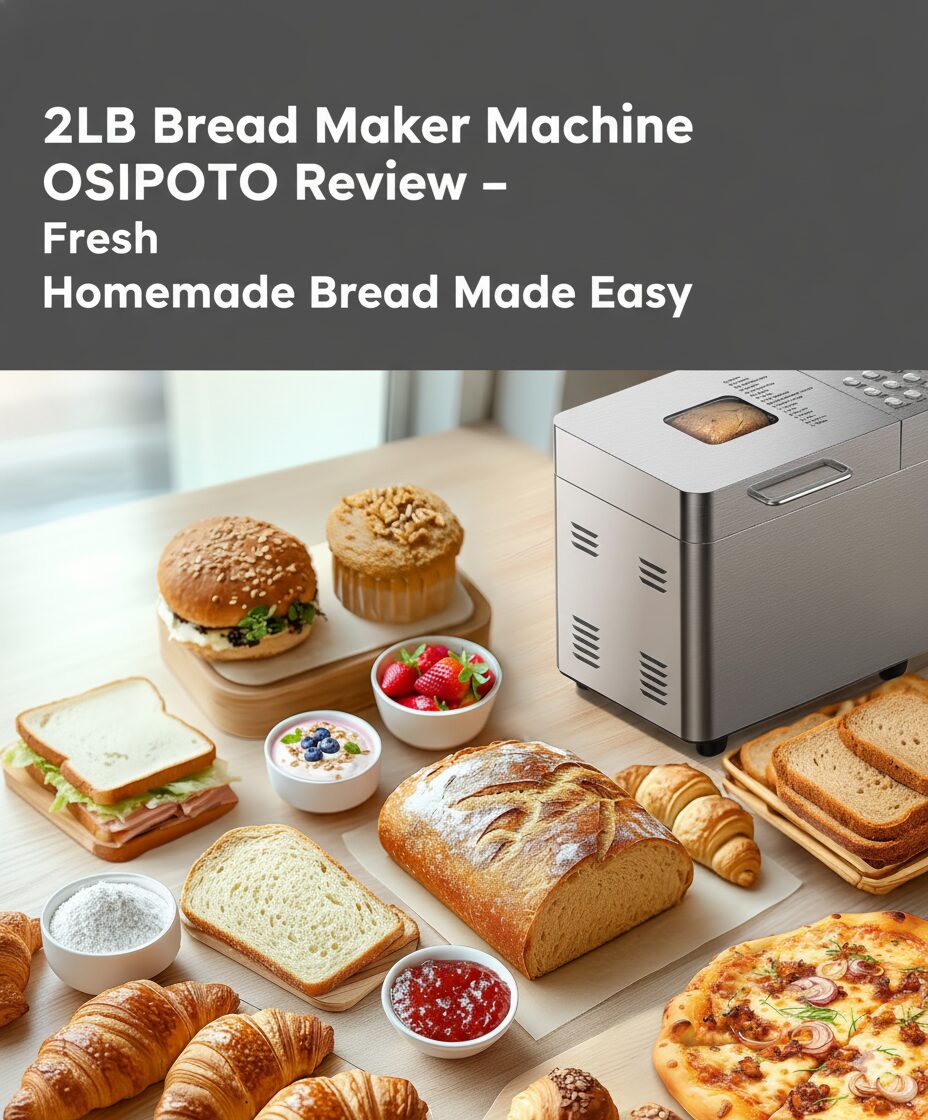 2LB Bread Maker Machine OSIPOTO