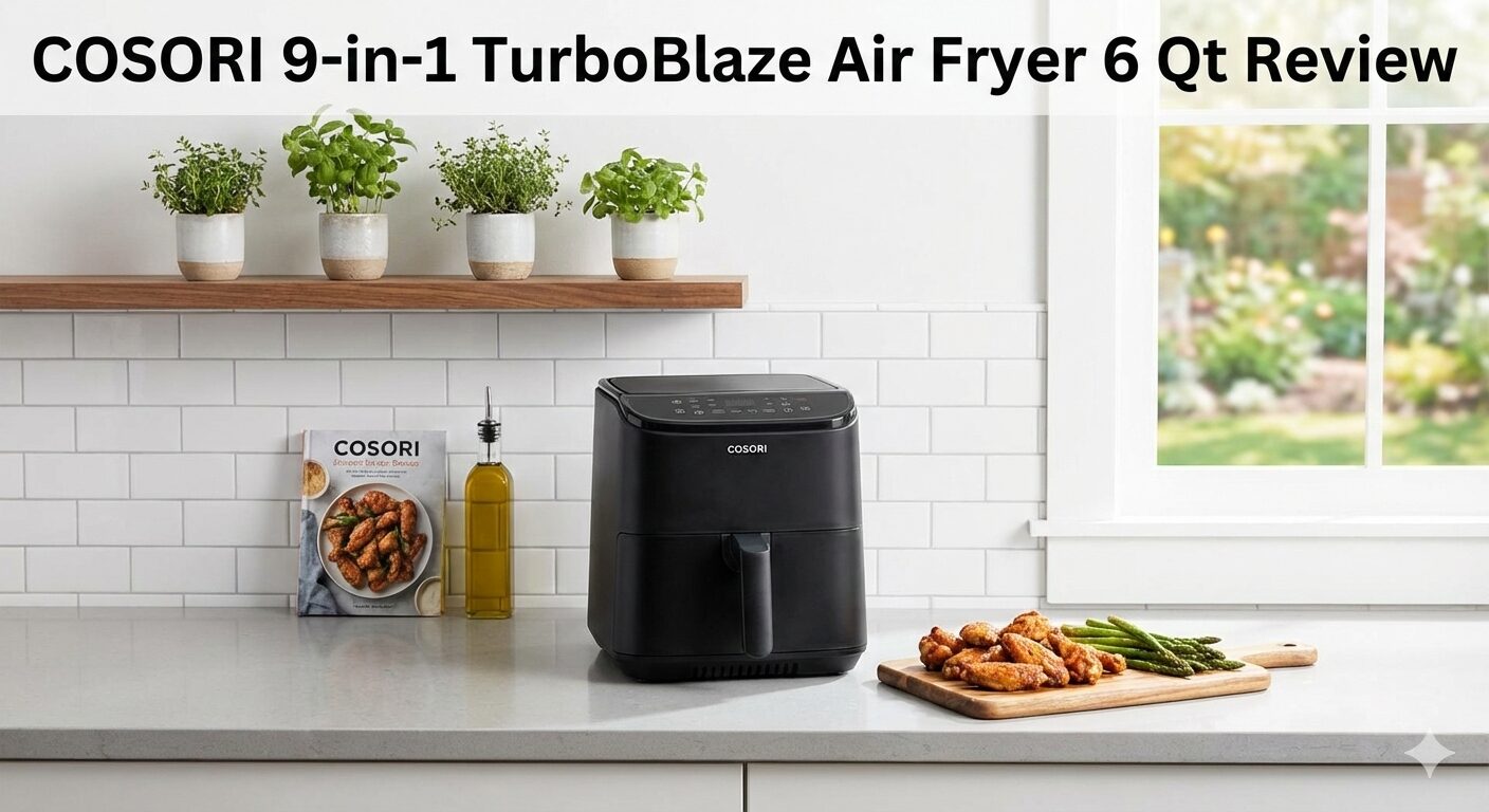 COSORI 9-in-1 TurboBlaze Air Fryer 6 Qt Review