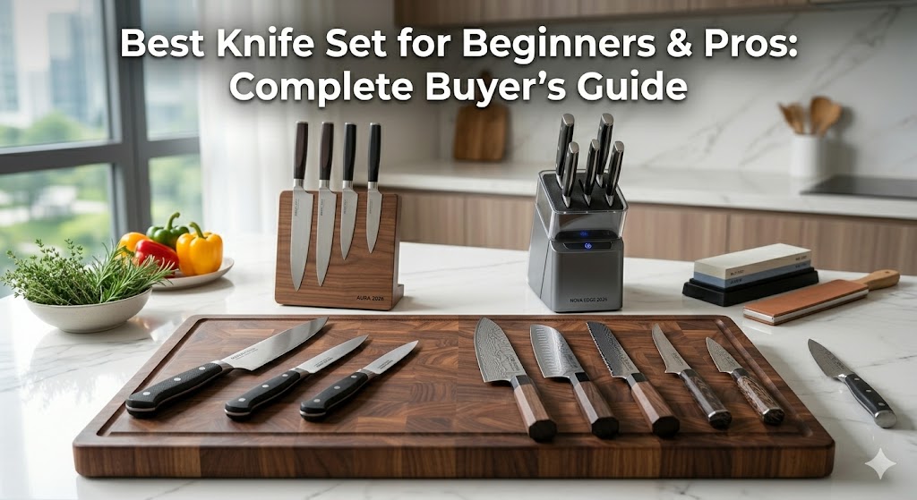 Best Knife Set for Beginners & Pros: Complete Buyer’s Guide