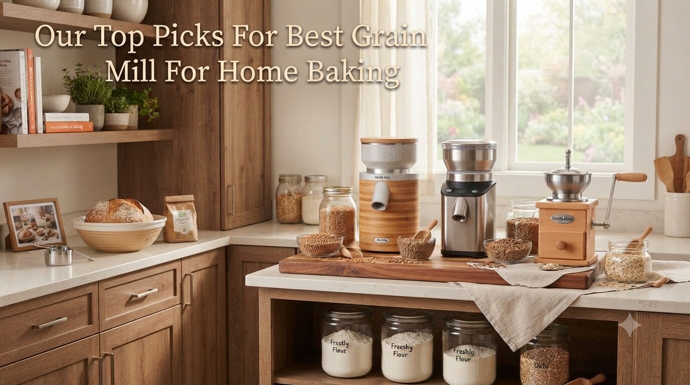 Our Top Picks For Best Grain Mill For Home Baking