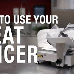 How to use meat slicer