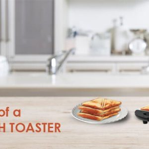 What is the advantage of using sandwich toaster