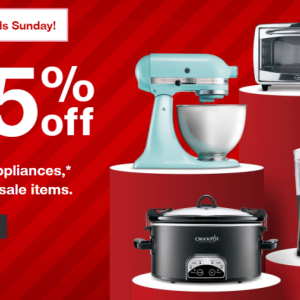 clearance sales in kitchen appliances