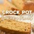 Homestyle Bread Pudding Crockpot Recipe