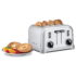 Elite Gourmet Long Slot 4 Slice Toaster