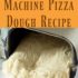 Bread machine French baguette recipe