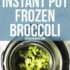 Steamed veggies Instant Pot