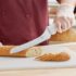 What is bread knife with slicing guide?