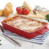 What are lasagna pans made of?